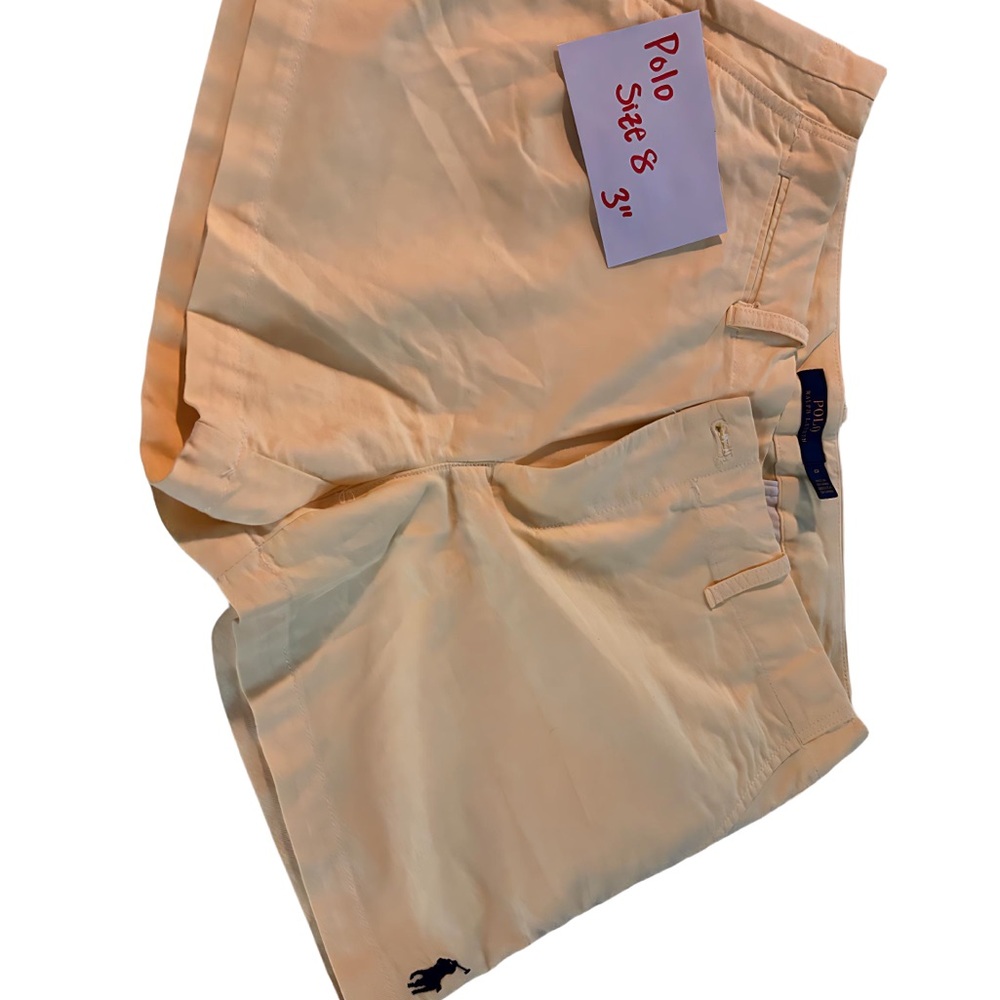 Polo by Ralph Lauren Cream Women's Shorts